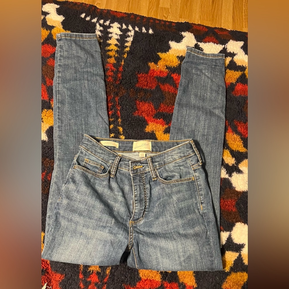 regular high rise skinny jeans